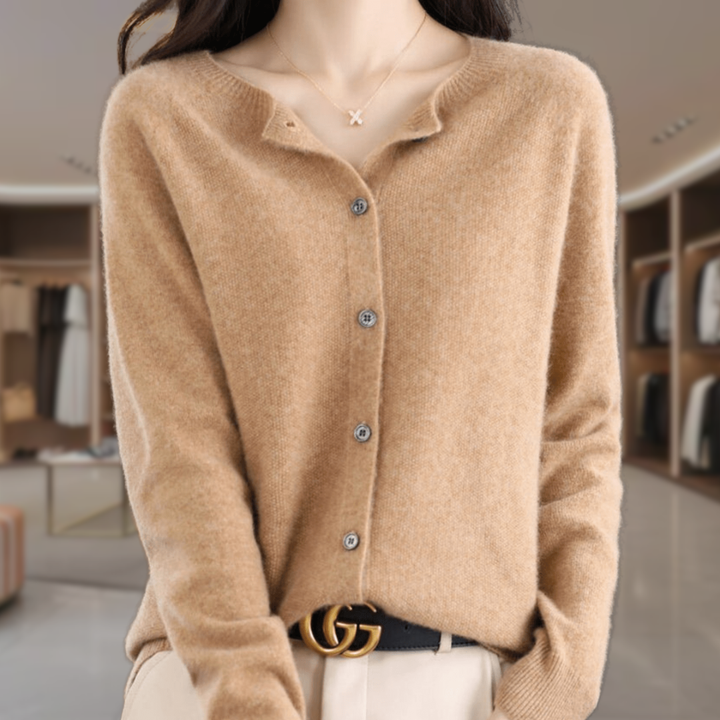 Women’s Wool Button Up Cardigan | Marisa