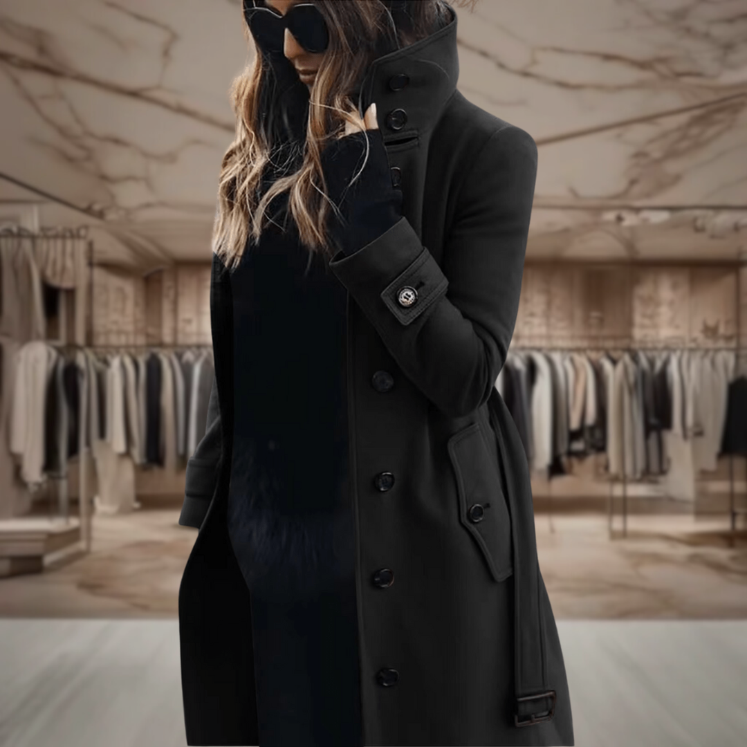 Women’s Elegant Long Trench Coat | Laurel